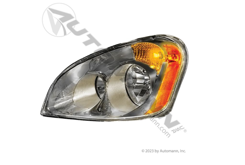 Headlamp Halogen LH Freightliner OE Style &#39;08-Up Cascadia /564.46057  /A0651907006