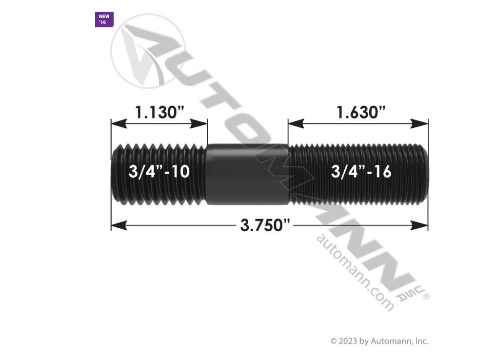 Drive Flange Stud / 201.7522