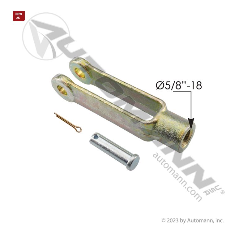 Clevis Kit 1/2in Pin 5/8in-18 Extended / 179.YK5821 /019051