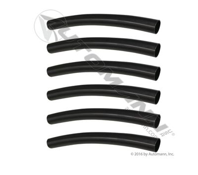 Tubing Heat Shrink 8-2 GA 6in Black / 178.3075BK / 05402