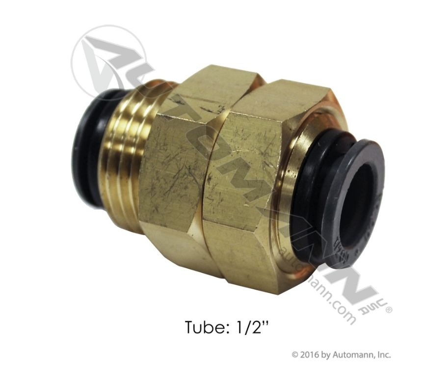 PLC Bulkhead Union 1/2in / 177.1162BH8 / 62PMTBH8, QL13778, 016880, S762PMTBH8