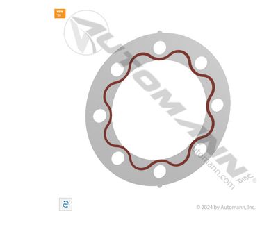 Gasket- Drive Flange Gasket Metal /180.10610M /GT4AG2107