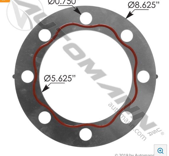 Drive Flange Gsaket /11-14418-000/180.10610