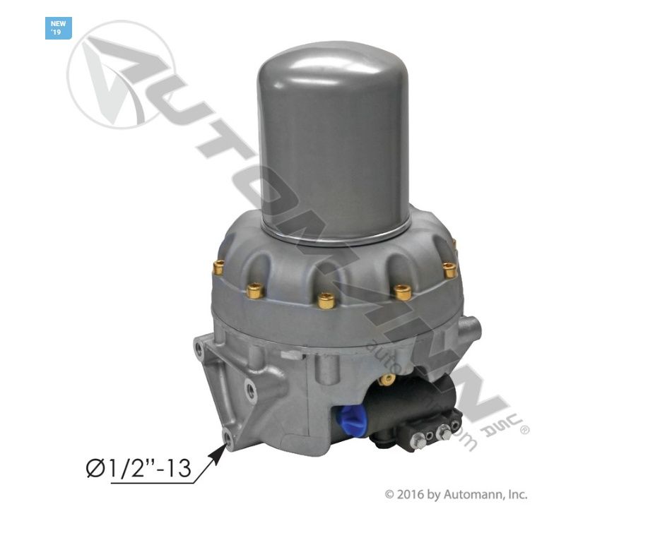 Wabco SS1200 Plus Type Air Dryer 12V Freightliner Cascadia P3 [2008-2018] /170.4324711010 /S4324701010, TDAS4324701010, TDAS4324711
