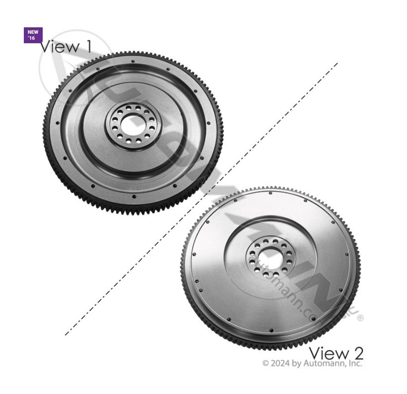 Flywheel Detroit S60 14.0, 12.7 &amp; 11.1L Freightliner Cascadia P3 [2008-2018]/755.FW107 /23514177