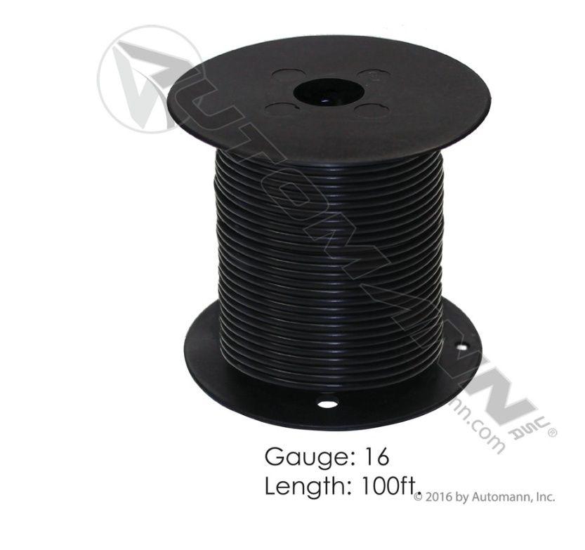 Wire Primary 16 GA 100FT Black/178.2116BK / 02792