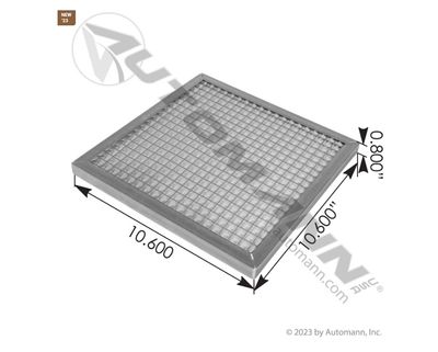Cabin Air Filter-Automann  / 830.61005