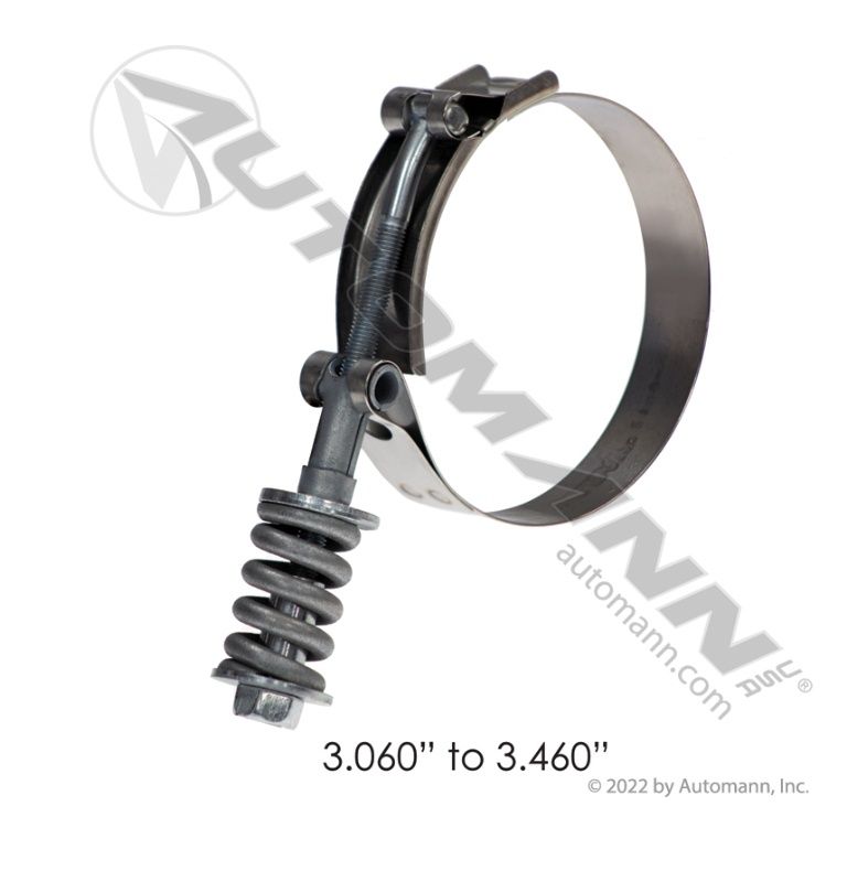 HD T-Bolt Clamp 3.06in to 3.46in / 4C4Z6K786DA / 3557856C1