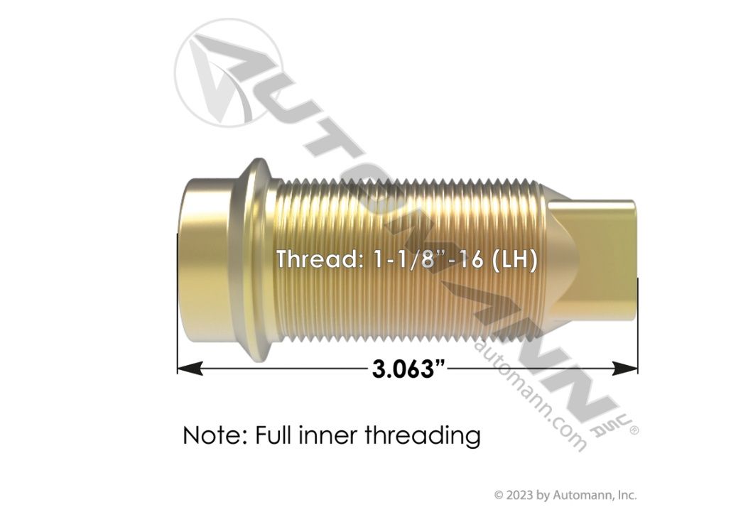Inner Cap Nut /  E-5978L / R005978L / 70612