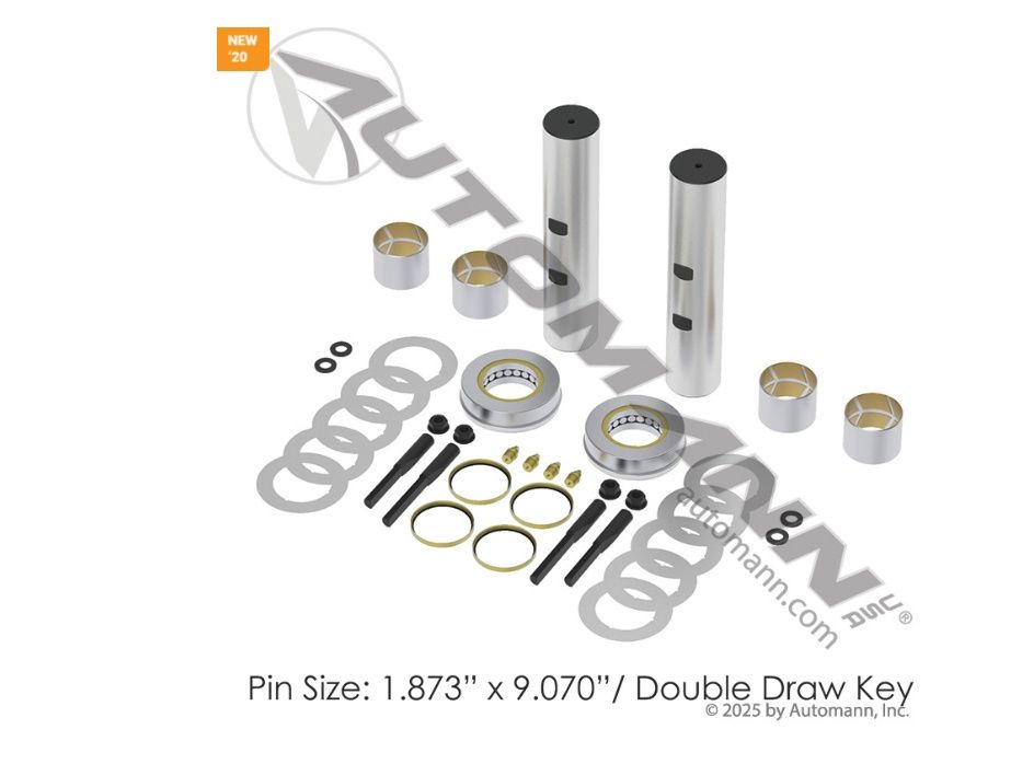 King Pin Kit Bi-Metal Pre-Sized No-Ream /460.534X /70.147.05, R203038