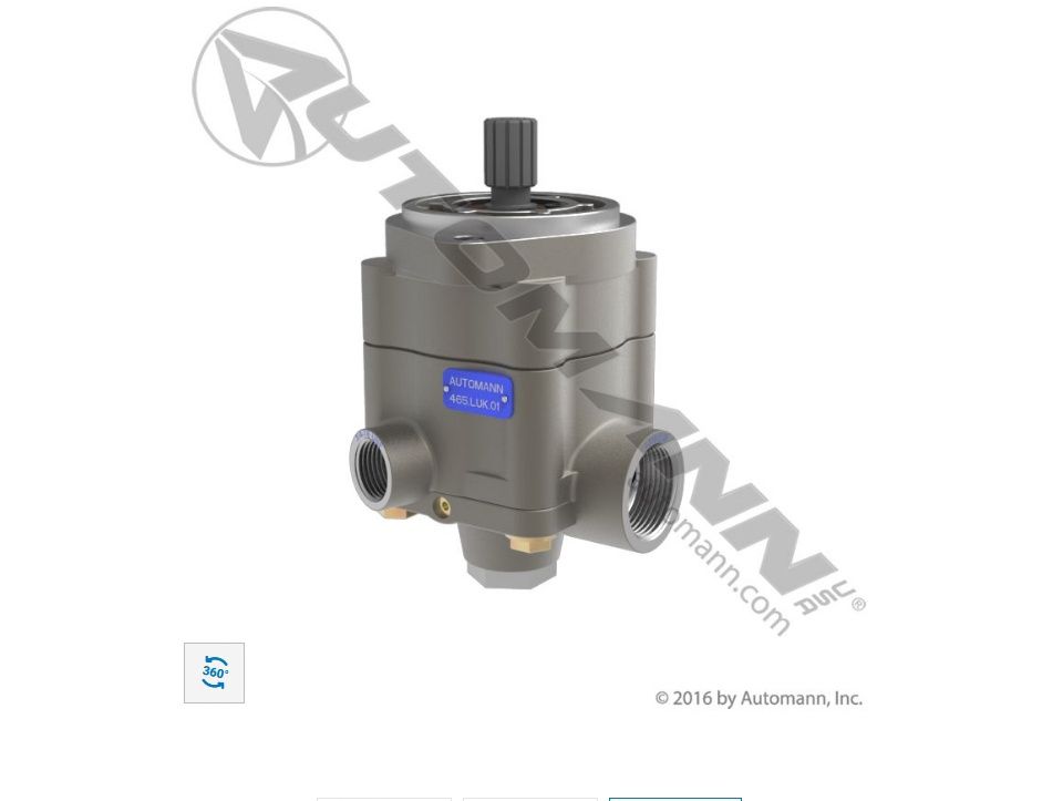 Power Steering Pump - Cummins N14 - CW ( Clock Wise / Left ) P/N 3936348 / 465.LUK.01 /10-02521, 1412464003, 1682626C91