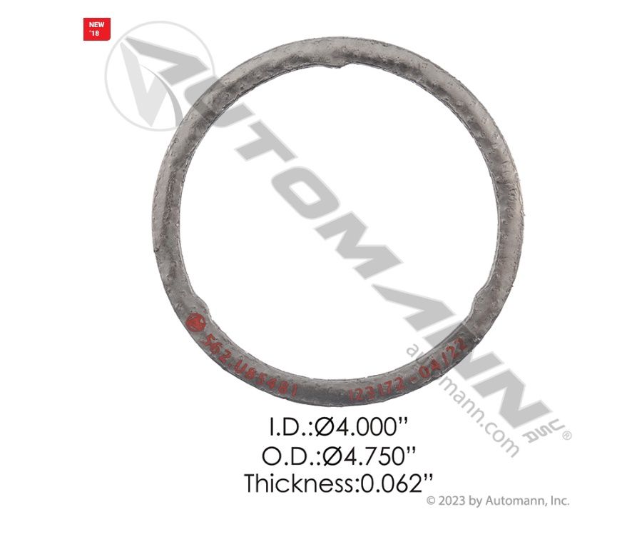 Exhaust Gasket /562.U85481 / 21095721 / 11ME390M / 21048738