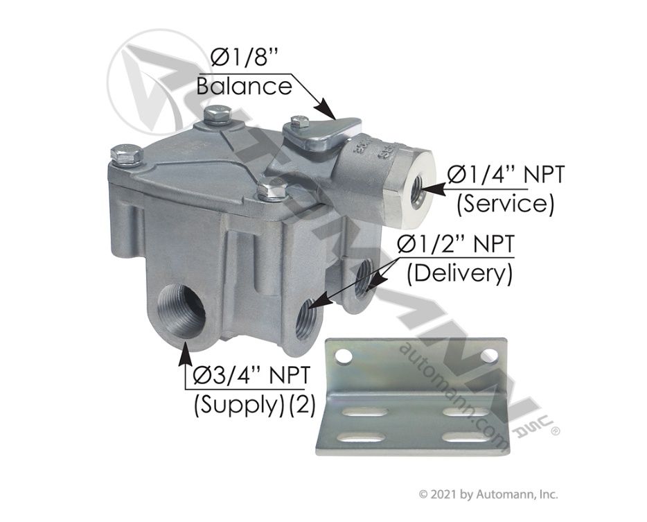 R14H Type Relay Valve 4PSI /170.103010 /103010