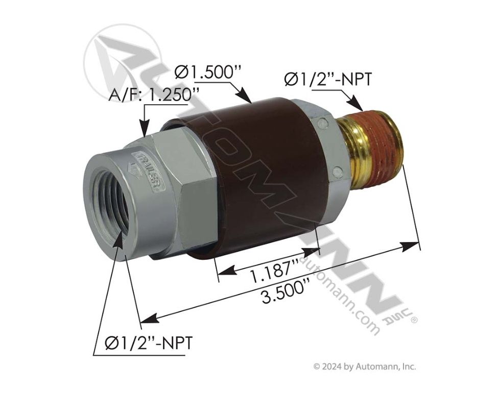 Quick Release Valve In-Line GT/170.2292GT