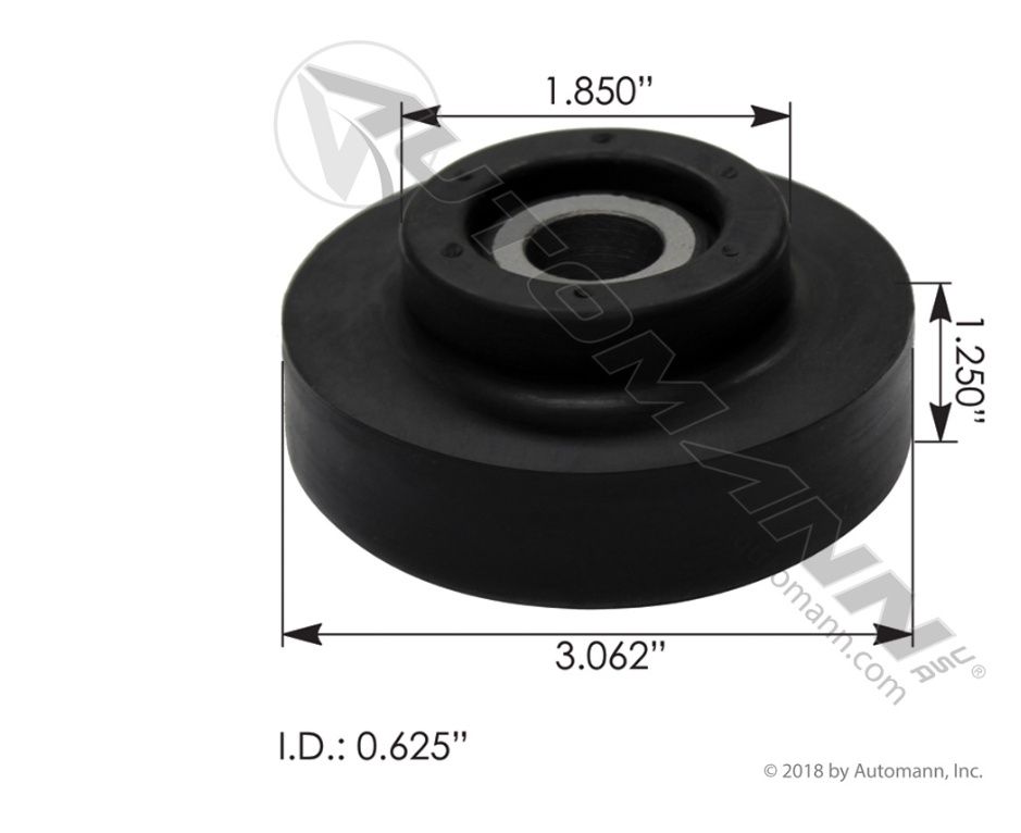Radiator Mount Bushing Upper Kenworth/M17412 /M601