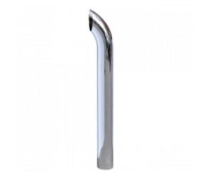 Chrome Stack Curbed Extension 5&quot; x 24&quot; OD / 310-C524