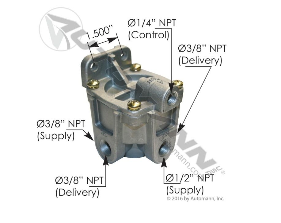 RG2 Type Relay Valve/170.KN28510 /KN28510