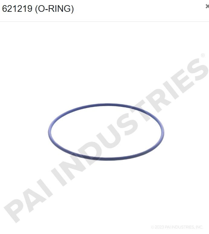 FUEL PUMP O - RING DETROIT DIESEL / DETROIT 8929253 / PAI 621219
