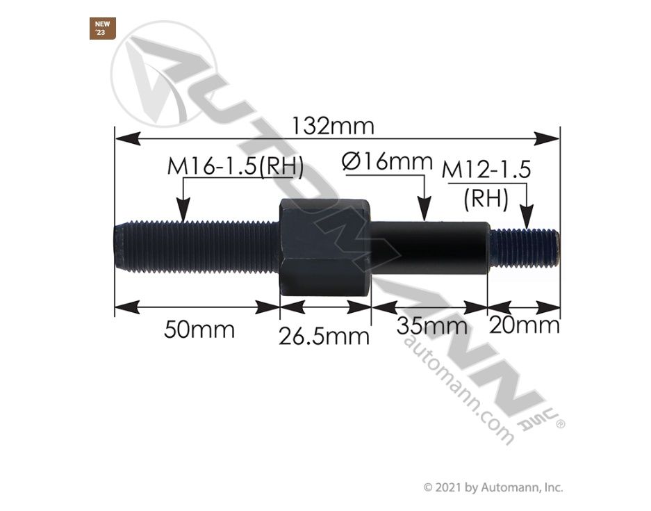 Lower Shock Stud Freightliner /  MFL46310  /2314031000