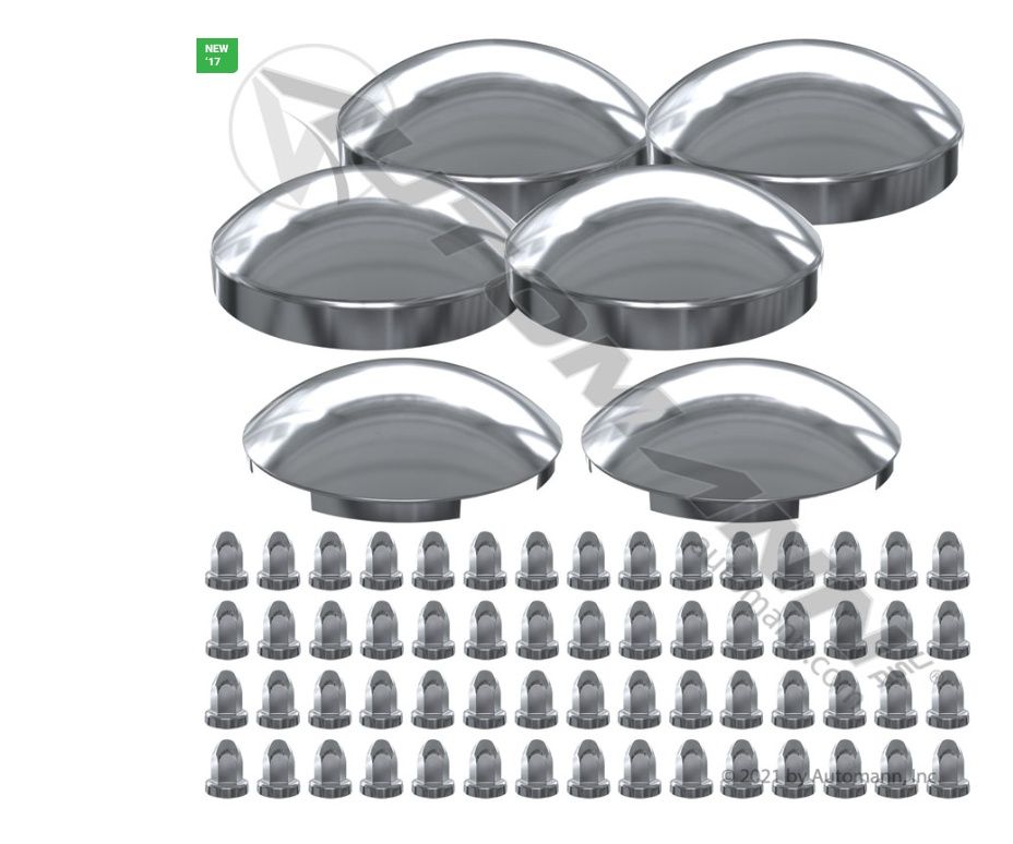 Axle Cover Complete Set Stainless Steel -562.FR1011SS