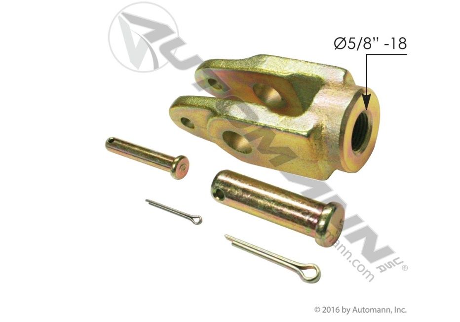Slack Adjust Clevis Kit Gunite Type 5/8in-18 Slack Adjuster CLEVIS  - 179.YK5814 - AS3000