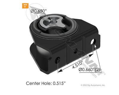 Cabin Mount - Freightliner Cascadia / Fits Newer Columbia,  Coronoado, Century - P/N 18-68767-000  - AutomannM17476