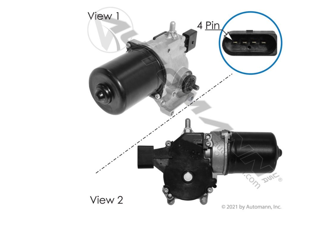 Wiper motor for Freightliner Cacadia 2018-Up / 577.46926 / W261624, W302256