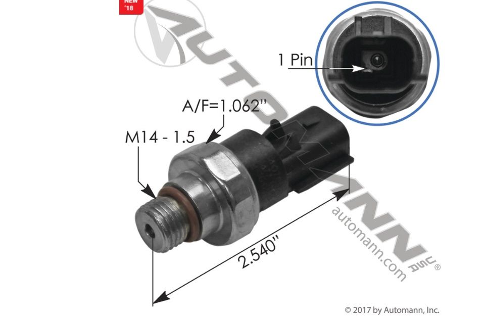 Oil Pressure Sensor Cummins / 577.90534 /  4076930