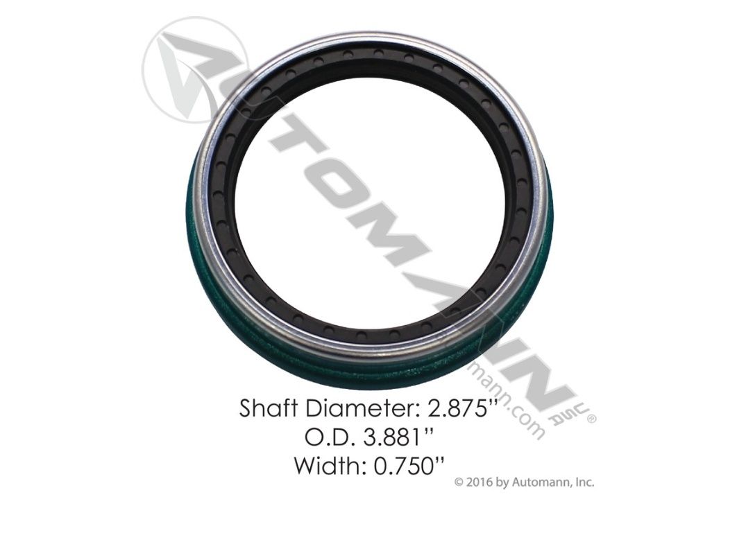 Wheel Seal - SKF 28758 / 181.CR28758 - National P/N 370150A  441260C91 / 469844C1 /  594965C1