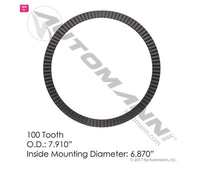 ABS Tone Ring For Wheel Hub / 150.ABS1062 / 3237V1062
