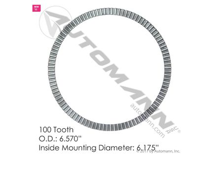 ABS Tone Ring for Wheel Hub  / 150.ABS1265 / 3398W1265, W1265