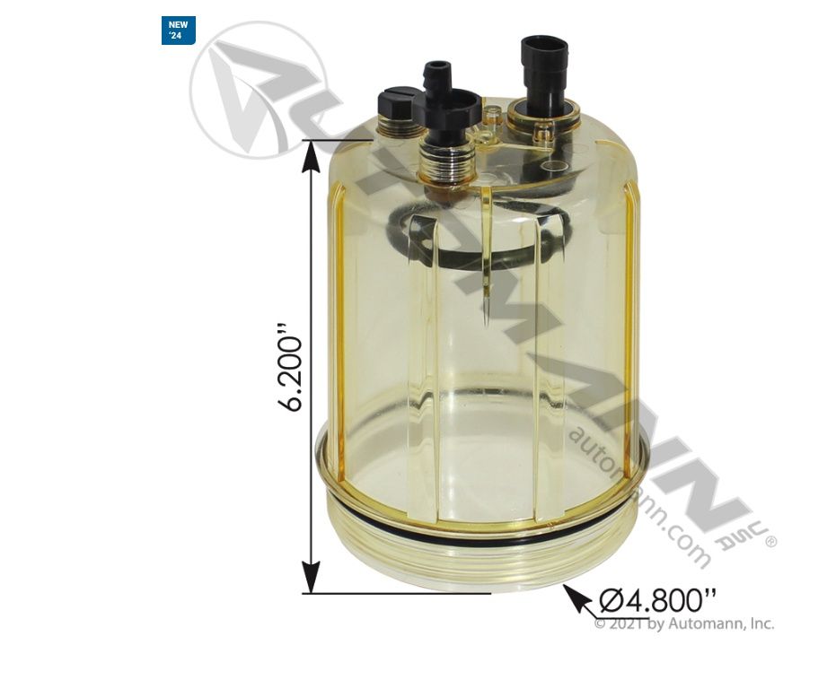 Fuel Water Separator Kit Racor / 572.46664K / RK6166302