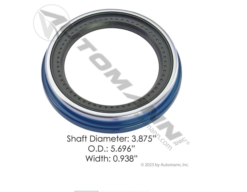 Oil Seal Automann CR Type / 181.A38780 / 38780
