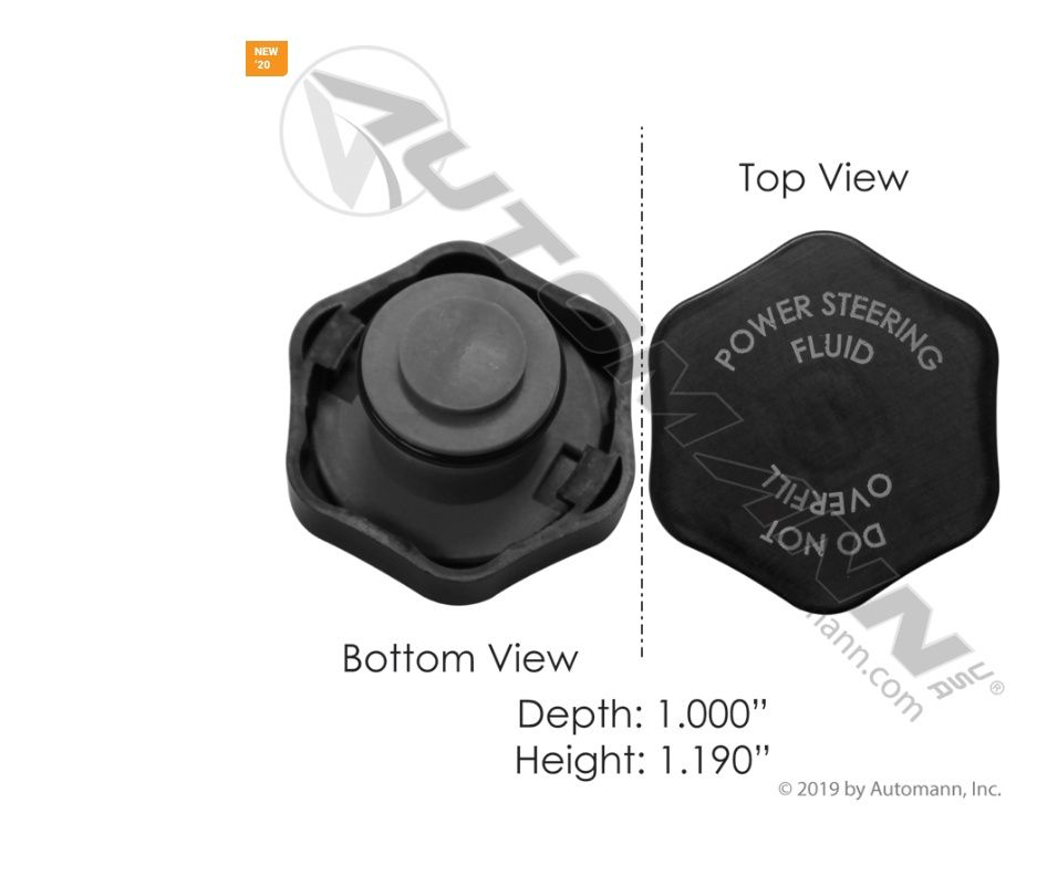 Power Steering Reservoir Cap / 572.4008 / 1417928000