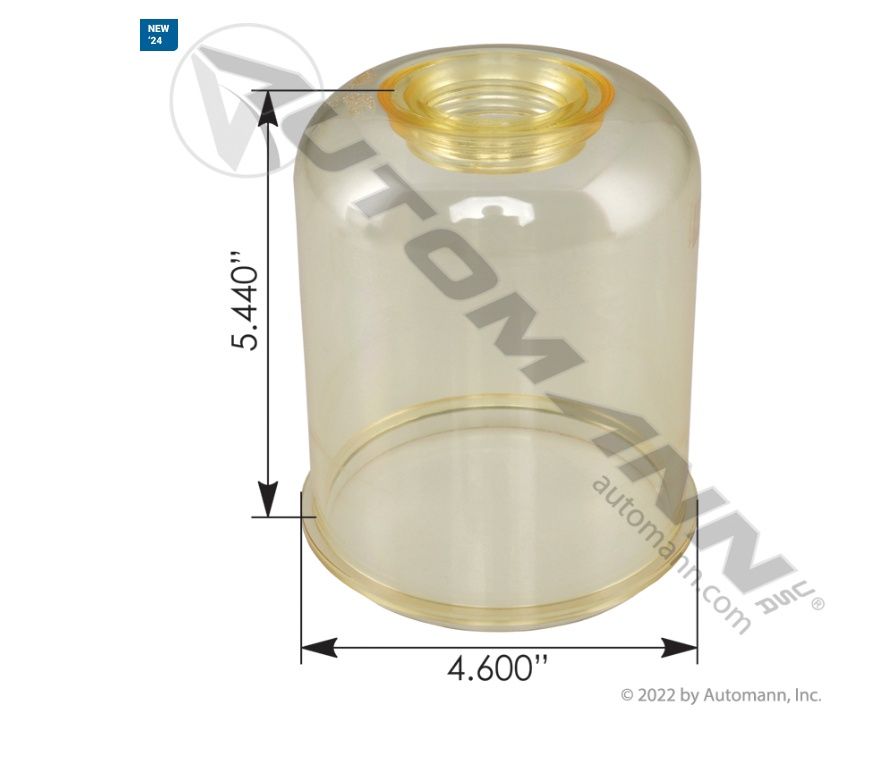 Fuel Water Separator Housing Cover Davco / 572.243013HC