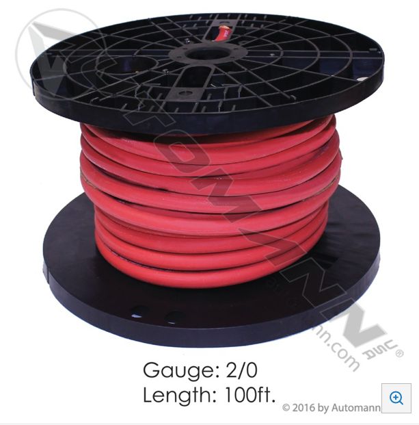 Battery Cable Red - P/N 178.2056RD