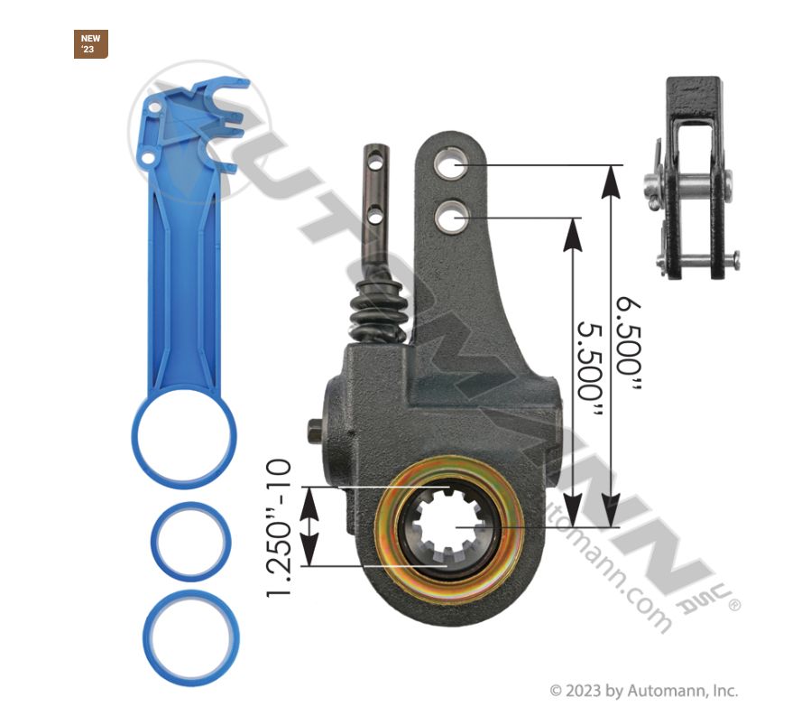 Crewson Type Slack Adjuster 5.5-6.5in / CB24102/ CS52330/ MK24102S