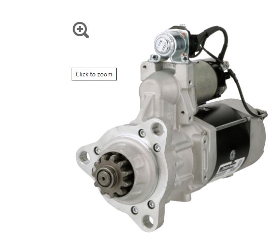 STARTER MOTOR - Delco Remy - 39MT ROTATABLE HEAD / 8200308