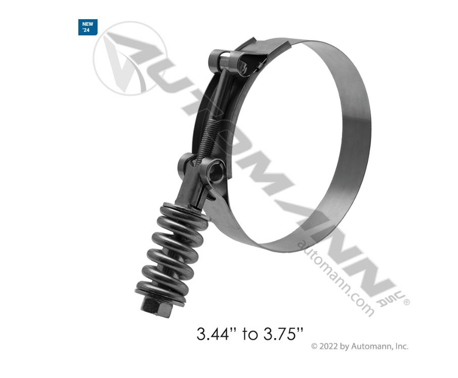 HD T-Bolt Clamp 3.44in to 3.75in / B9224-0344 / HTS344 / 022583
