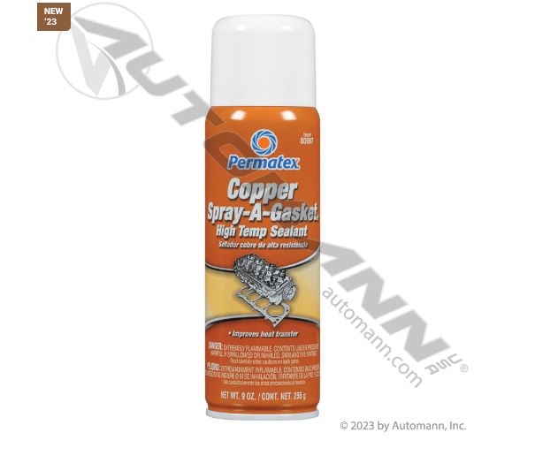 Copper SprayAGasketHiTemp Seal 12oz -12/80697