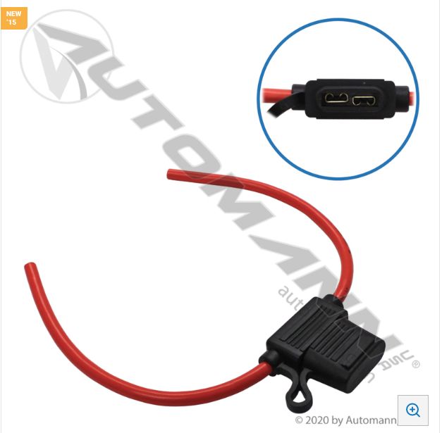 Blade Fuse Holder 10 GA - AUTOMANN - P/N 178.2310BFH