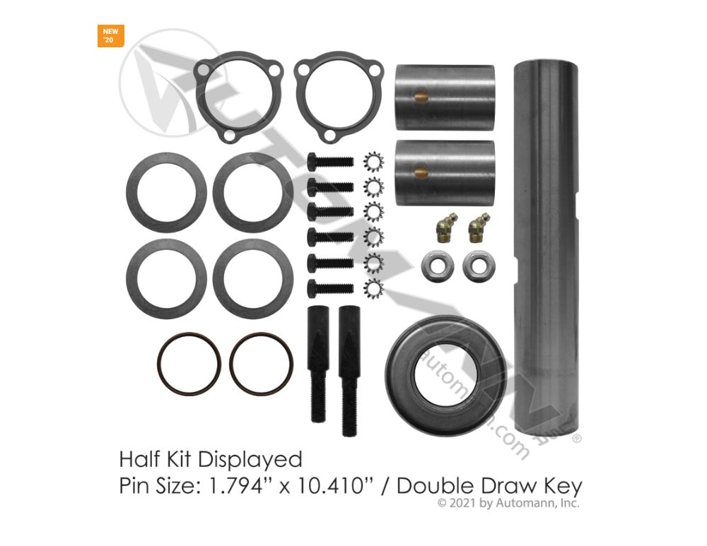 King Pin Kit Pre-Sized No-Ream  /460.246X