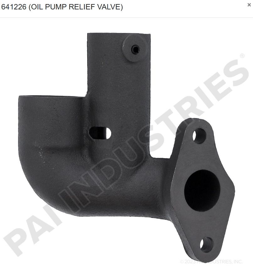 OIL PUMP RELIEF VALVE DETROIT-  / P/N  23528691