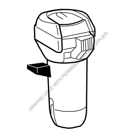 Transmission selector valve, Red Knob ( 13 Speed) P/N -4X1/16 NPT-1/2-13” /   FUL A6913