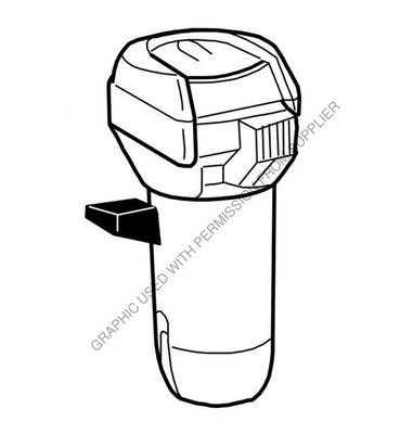 Transmission selector valve, Red Knob ( 13 Speed) P/N -4X1/16 NPT-1/2-13” /   FUL A6913