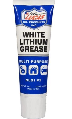White Lithium Grease (size 8 OZ)- LUCAS / 10533