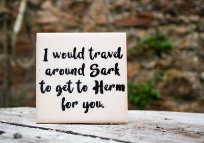 My Guernsey Coasters by Iris &amp; Dora