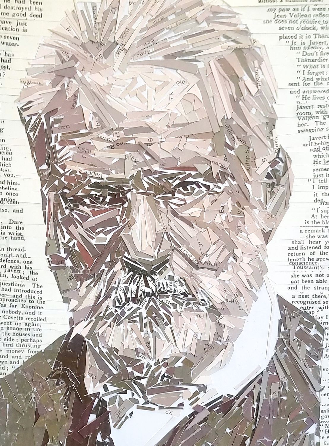 Victor Hugo Collage by Iris &amp; Dora