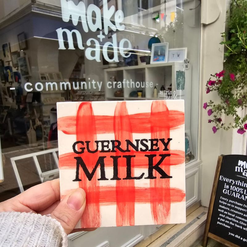 Guernsey Milk Coasters