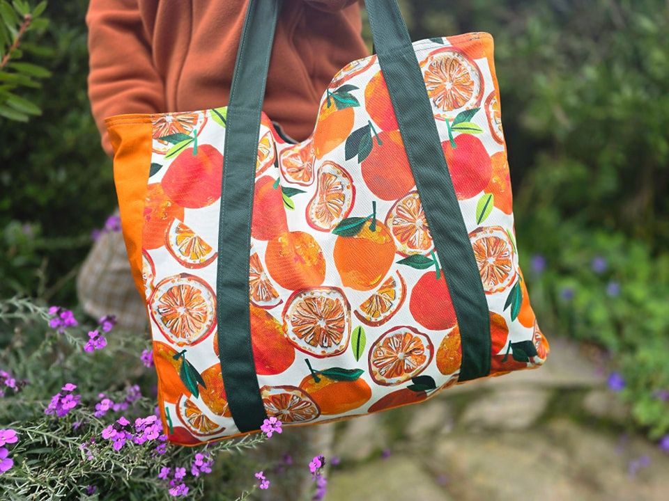 Beach Bag by Ellie Atkinson, Design: Orange